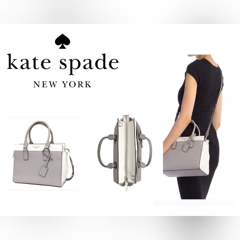🔥EUC KATE SPADE CAMERON STREET 2WAY HANDBAG LEATHER SPRING